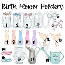 Load image into Gallery viewer, Garden Birth Flowers