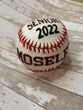 Load image into Gallery viewer, Senior embroidered baseball/softball