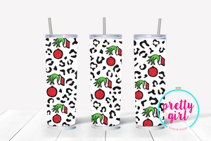 Grinch tumbler