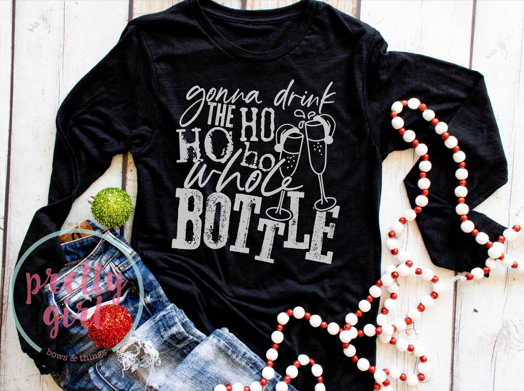 Gonna drink the ho ho ho bottle