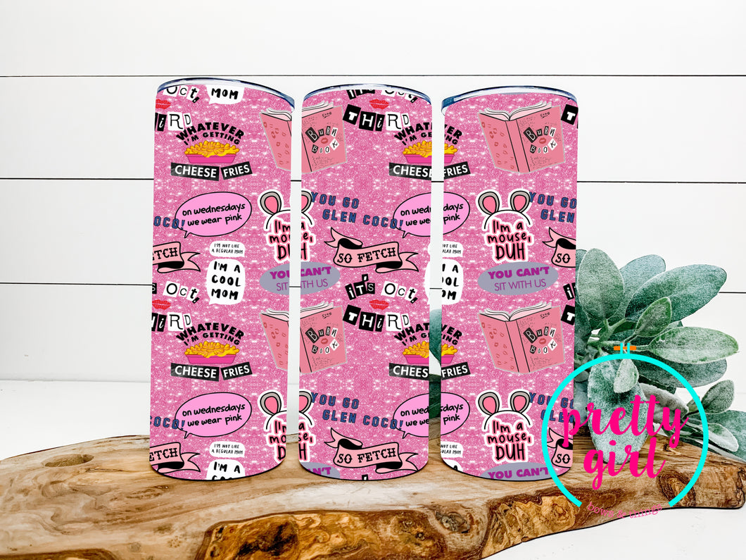 Pink girls tumbler