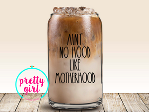 mom glass cans