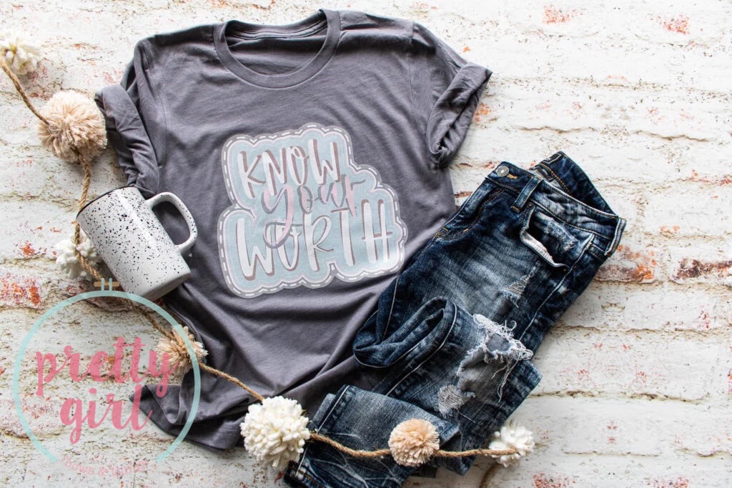 Know your worth ADULT SHIRT