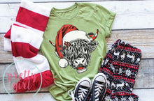 Load image into Gallery viewer, Santa Cow 2 ADULT TSHIRT
