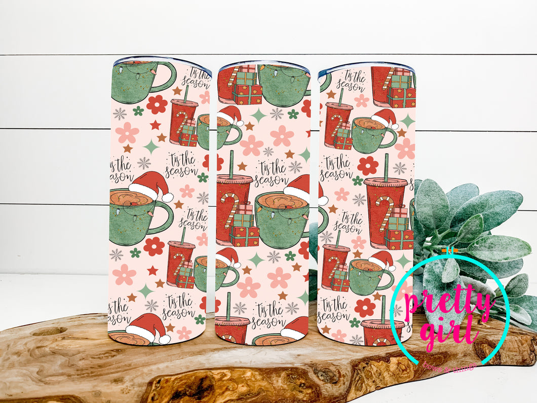 Tis the season coffee tumbler