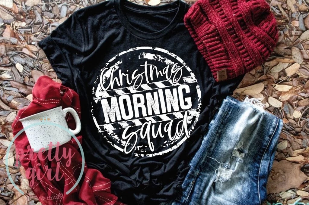 Christmas morning squad