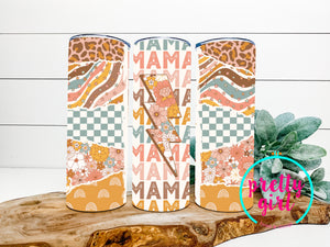 Boho mama tumbler