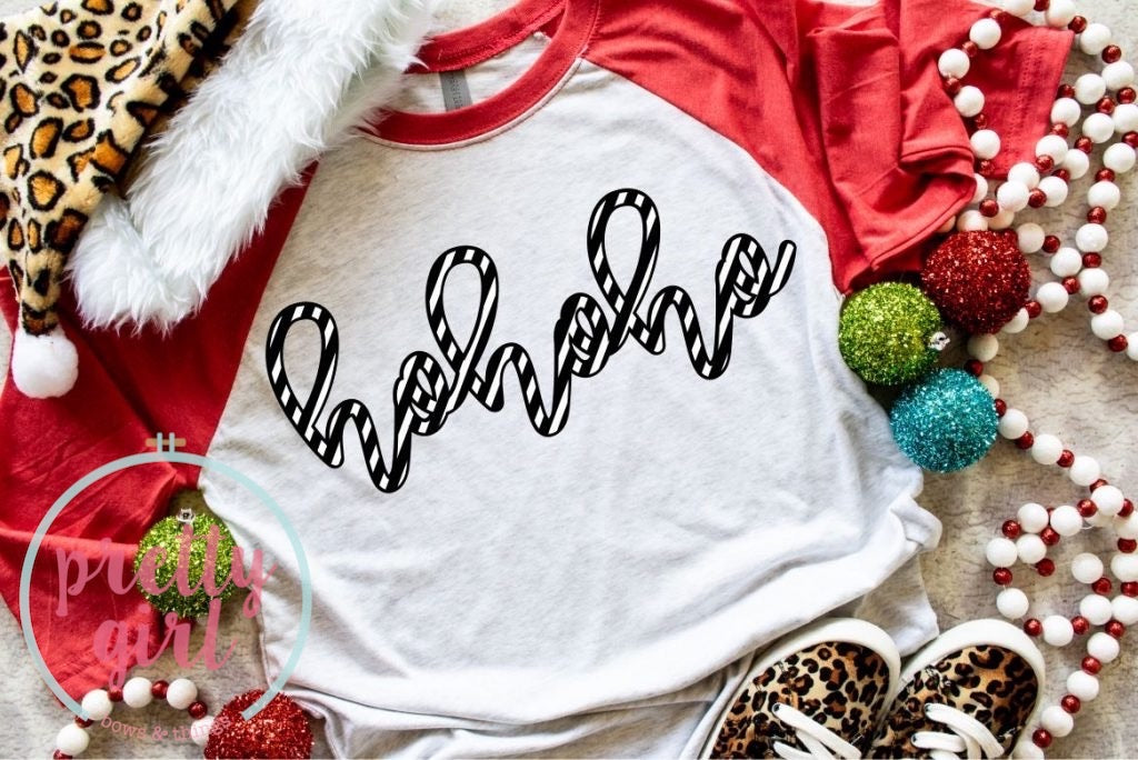 hohoho stripes ADULT SHIRT