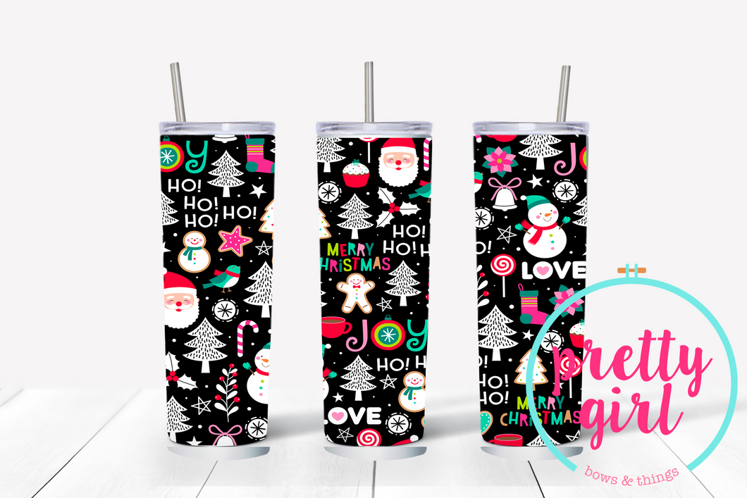 Christmas tumbler
