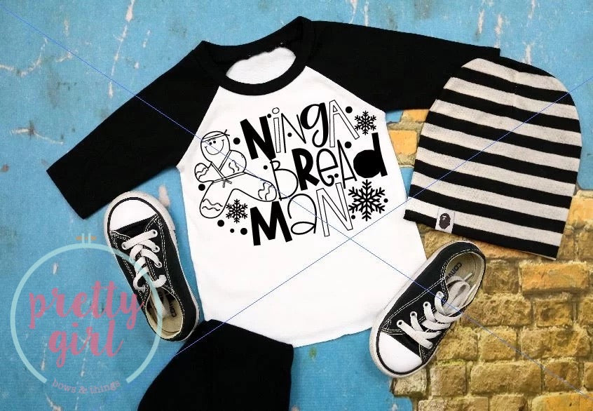 Ninja bread man youth shirt