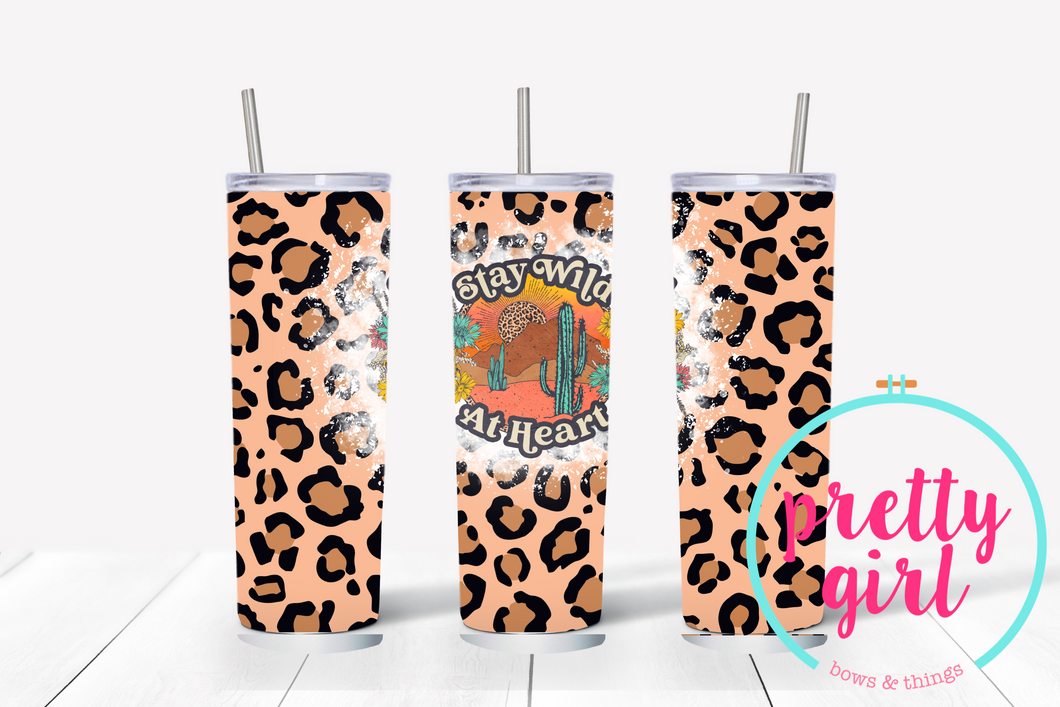 Wild at heart tumbler