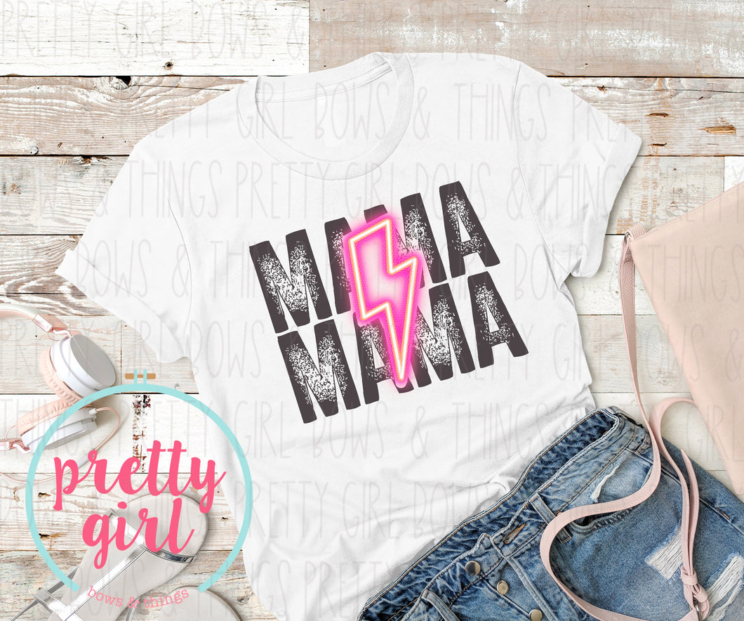 Mama neon ADULT TSHIRT