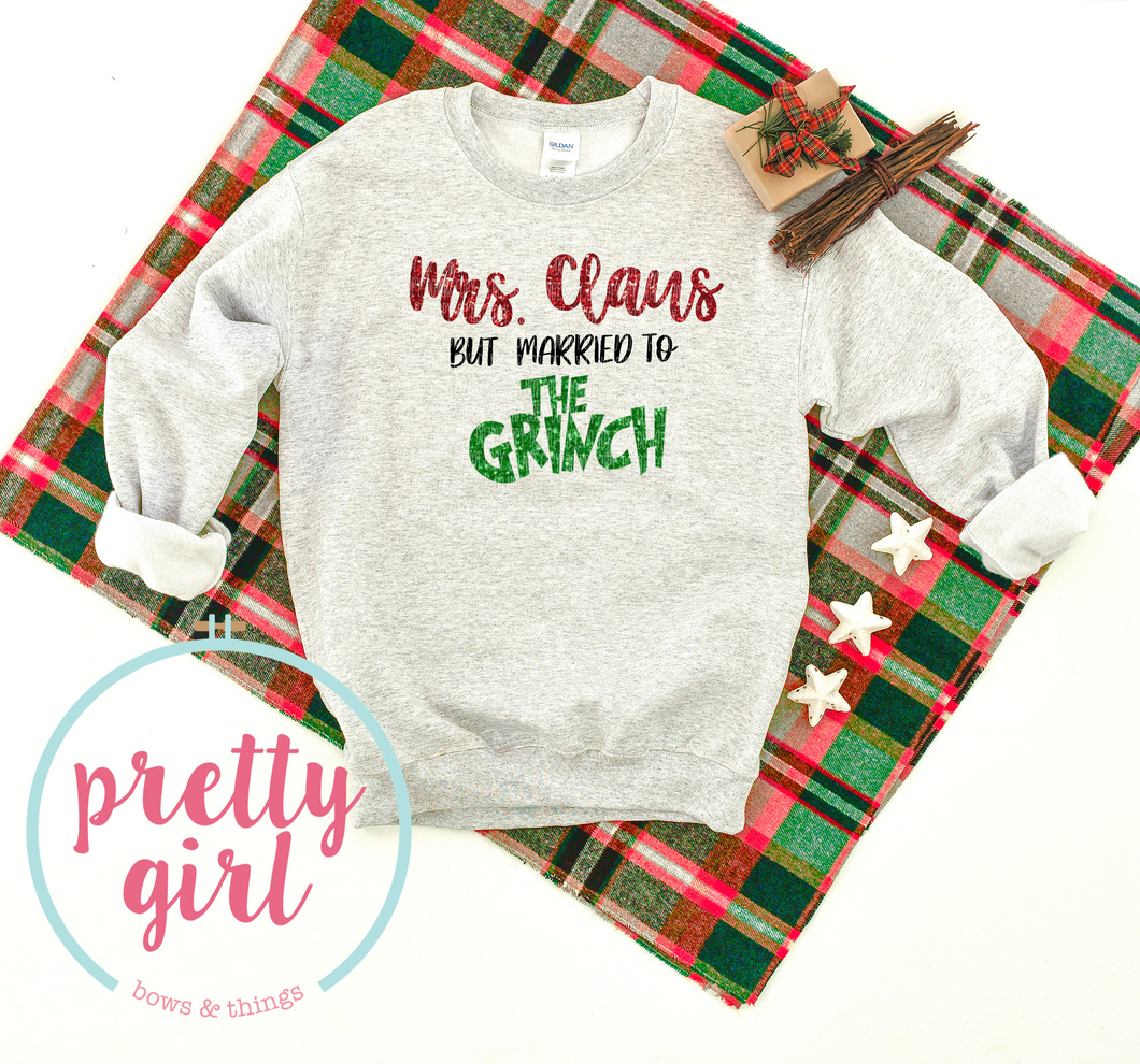 Mrs claus but married to the grinch