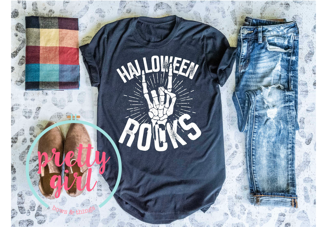 Halloween rocks ADULT TSHIRT