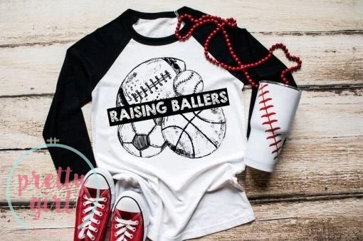 raising ballers ADULT TSHIRT