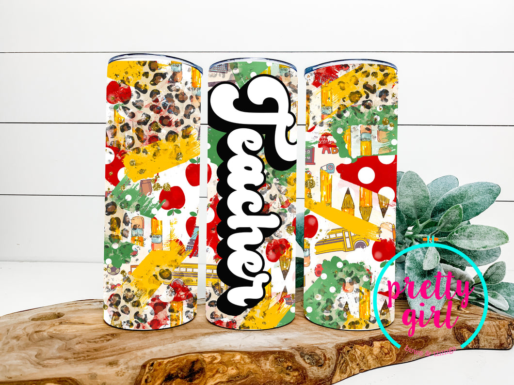 Teacher tumbler