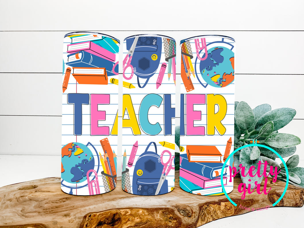 Teacher tumbler