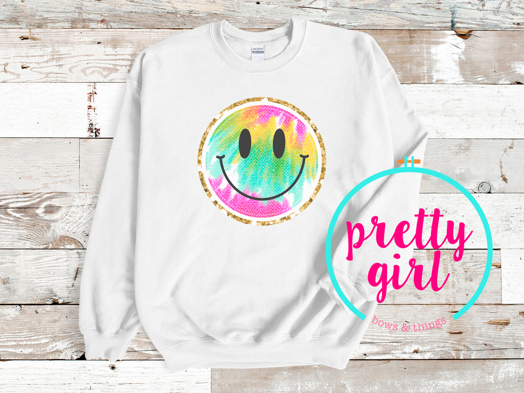 Smiley face sweatshirt